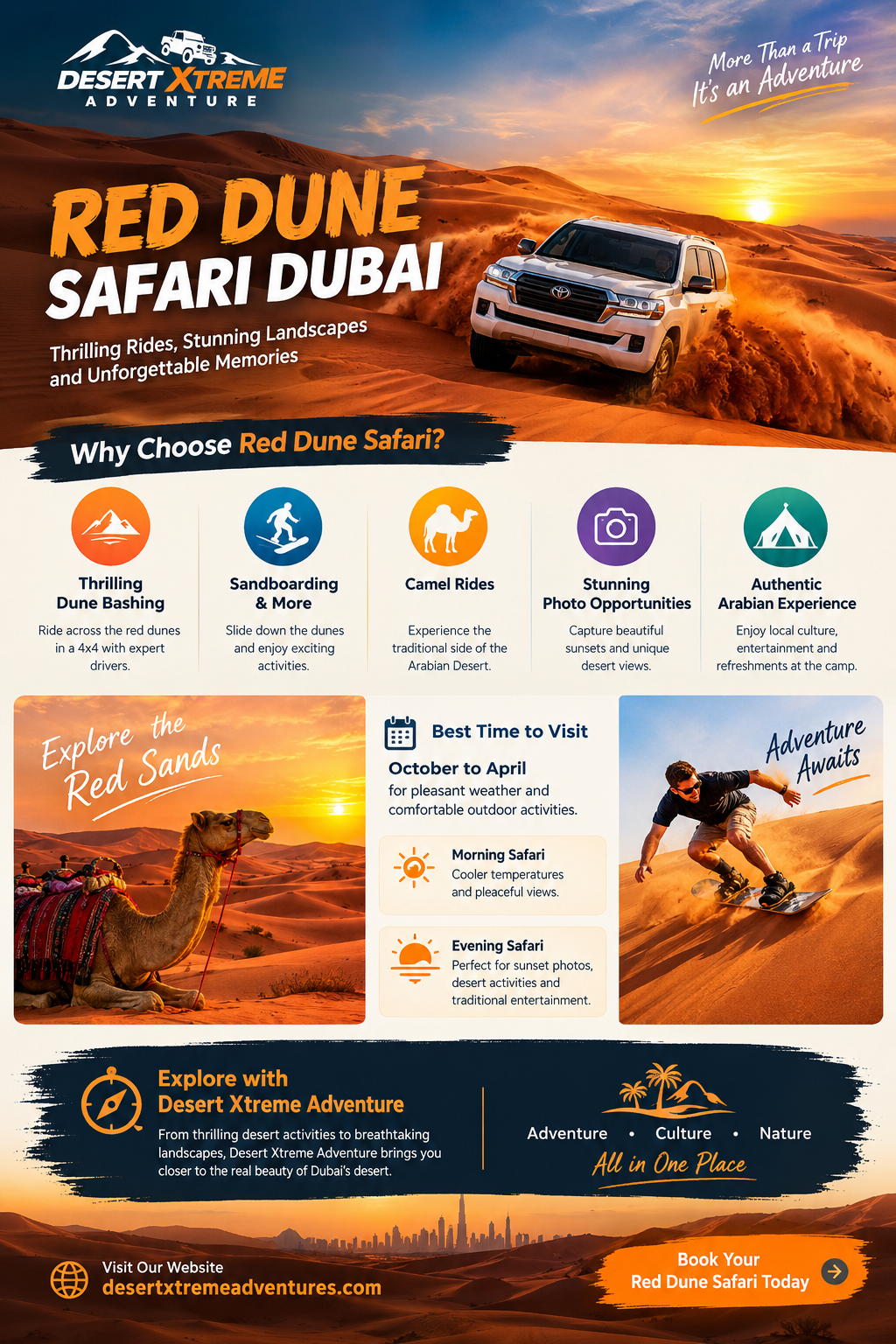 Red Dune Safari Dubai | Best Desert Safari Experience 